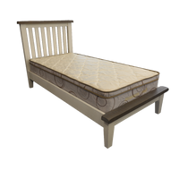 Beach House Timber Bed Frame (Base Only)